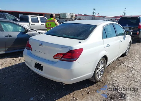 2008 Toyota Avalon Limited z USA, uszkodzony, nr VIN 4T1BK36B38U301004